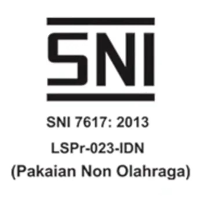 Certificate SNI Pakaian Non Olahraga logo